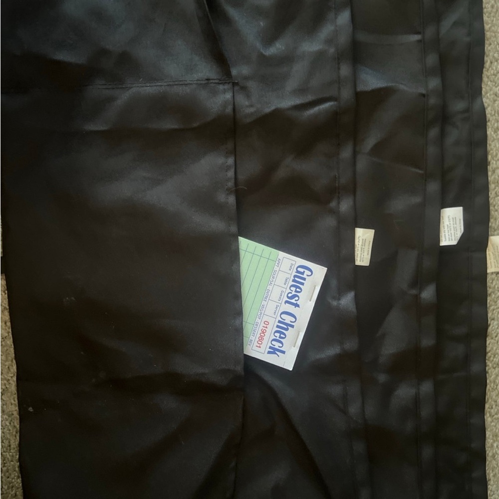 Black Server Aprons